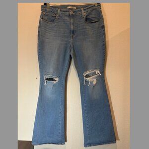 Levi’s Women’s 726 High-Rise Flare Jeans